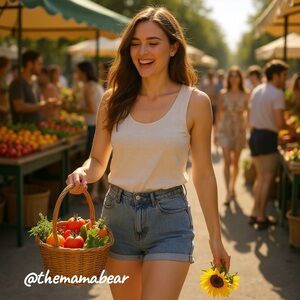 Lafayette 148 | Linen Blend Sleeveless Knit Tank Top | Size Large